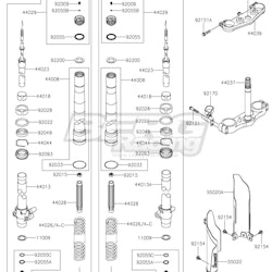 GUIDE-FORK SPRING