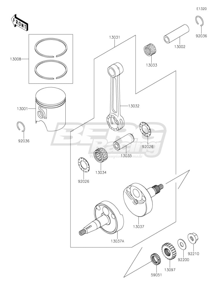 PIN-PISTON