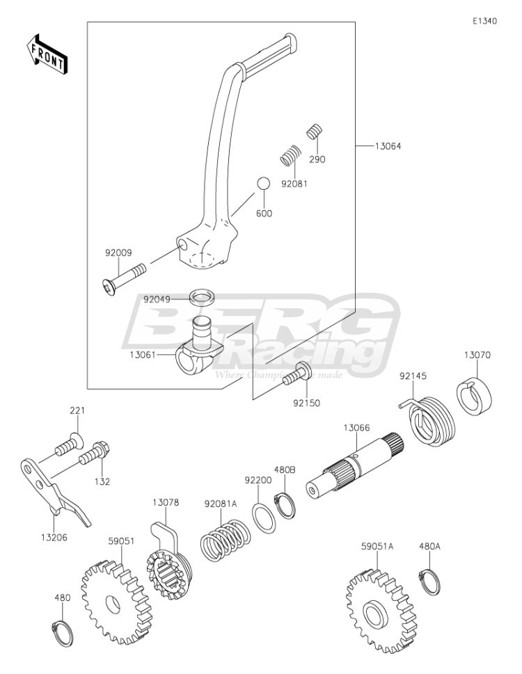 LEVER-ASSY-KICK,PEDAL