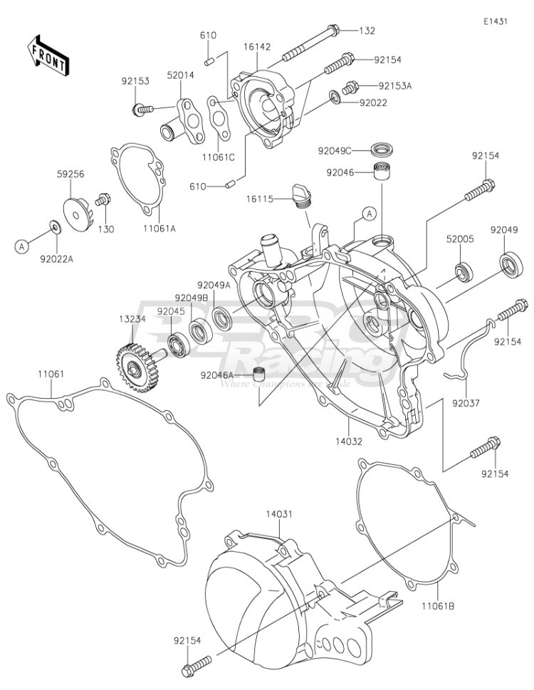 GASKET,WATER PUMP COVER