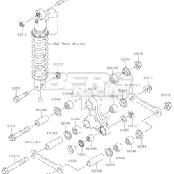 ROD,SUSPENSION,L=88.3