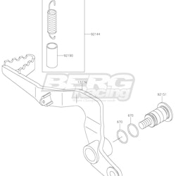 LEVER-COMP,BRAKE PEDAL,STEEL