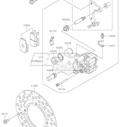 HOLDER-ASSY,FRONT CALIPER