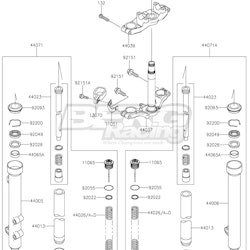 BRACKET,BRAKE HOSE GUIDE