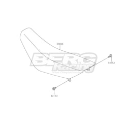 SEAT-ASSY,N.L.GREEN+BLK/WHT