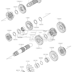 GEAR,INPUT 4TH,19T