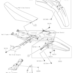 FENDER-REAR,L.GREEN