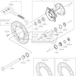 CAP,AXLE