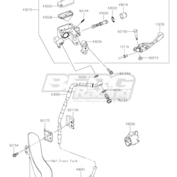 LEVER-COMP,FRONT BRAKE