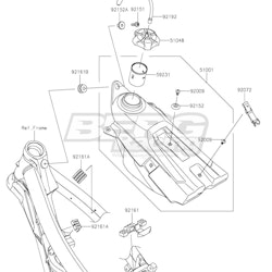 DAMPER,FUEL TANK,RR