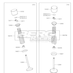 RETAINER-VALVE SPRING