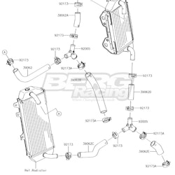 HOSE-COOLING,FITTING-PUMP