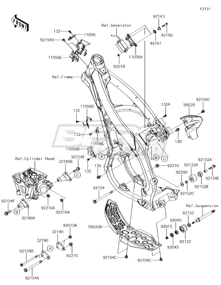 BRACKET,CONDENSOR