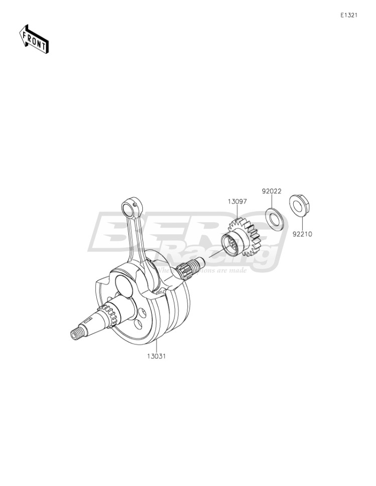 GEAR-PRIMARY SPUR,20T