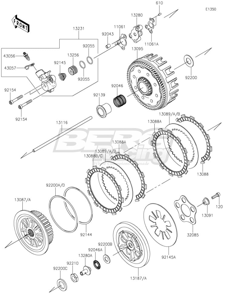 PLATE-CLUTCH,T=1.2