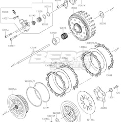 PLATE-CLUTCH OPERATING