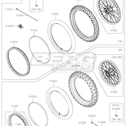 TIRE,FR,80/100-21 51M,AT81F(D)