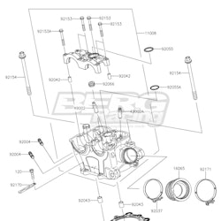 BOLT,FLANGED,10X122