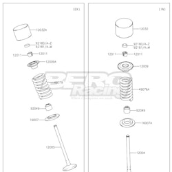 RETAINER-VALVE SPRING