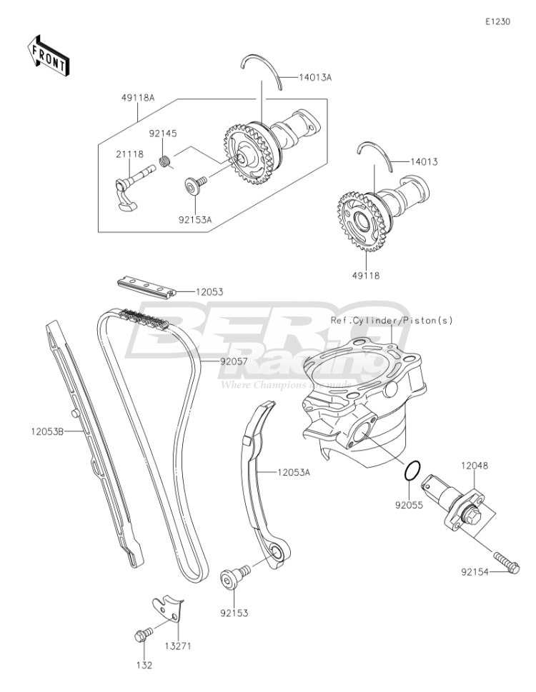 CAMSHAFT-COMP,EXHAUST