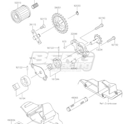 SHAFT-COMP,OIL PUMP