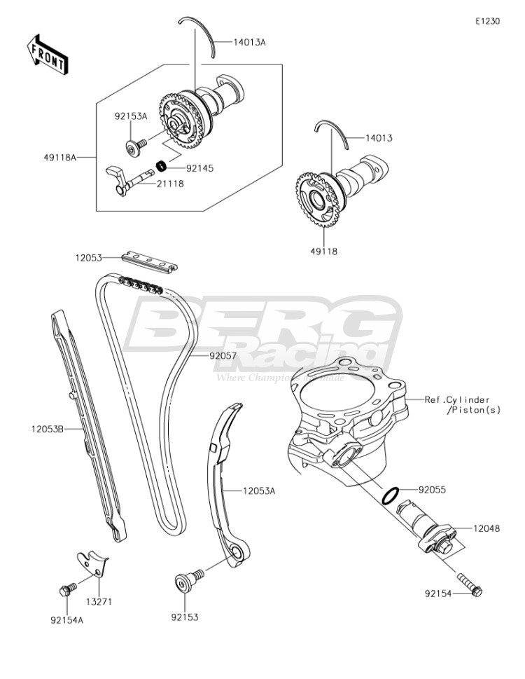 CAMSHAFT-COMP,EXHAUST