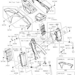 HOSE-COOLING,CYL.HEAD-RAD.(LH)