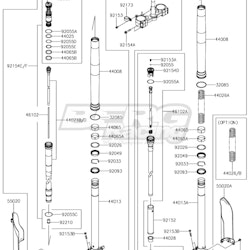 SPRING-FRONT FORK,K=10.2N/MM