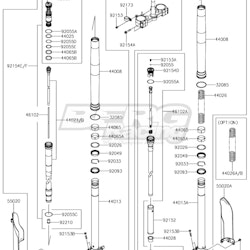 DAMPER-ASSY,FORK,LH