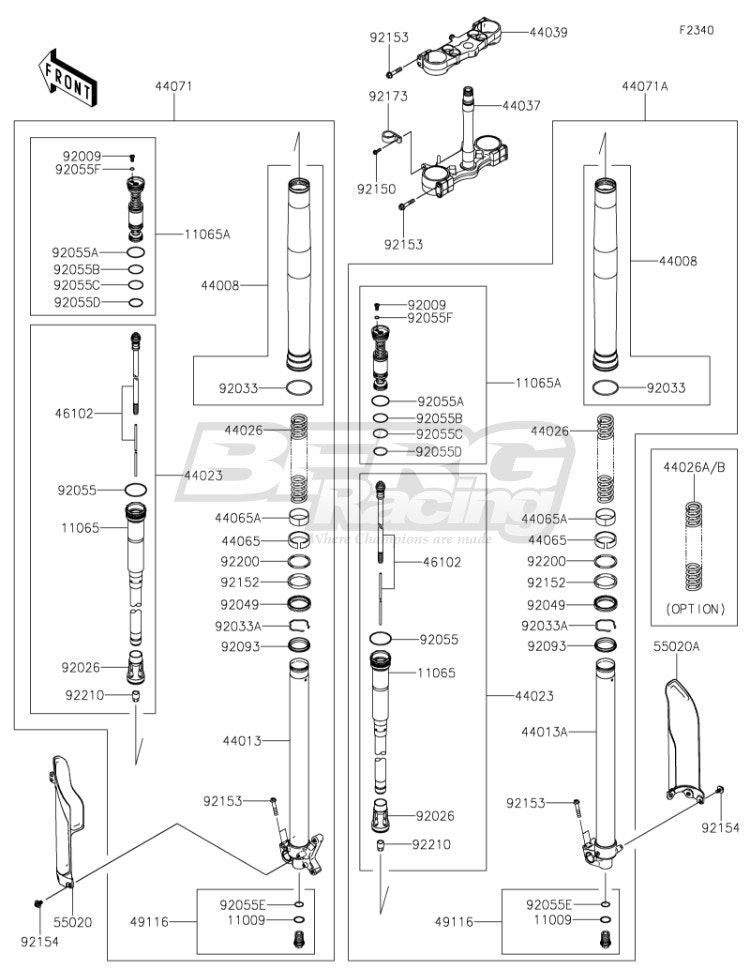 PIPE-FORK INNER,RH