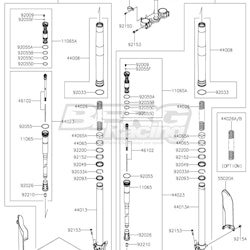 DAMPER-ASSY,FORK,RH