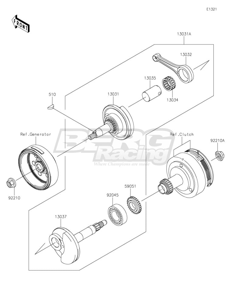 CRANKSHAFT-COMP,LH