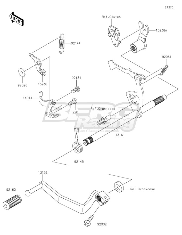 LEVER-COMP-CHANGE SHAFT