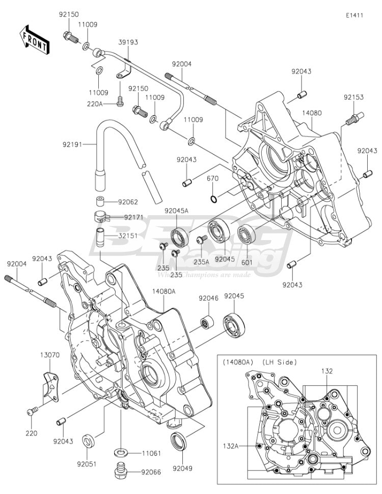 CRANKCASE,LH