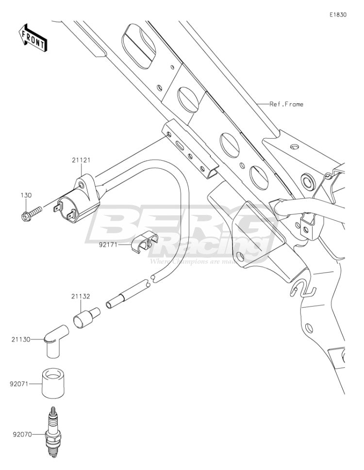 CAP-SPARK PLUG