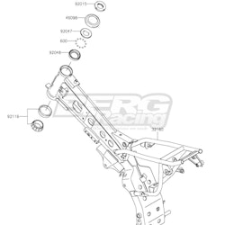 NUT,STEERING LOCK,25MM