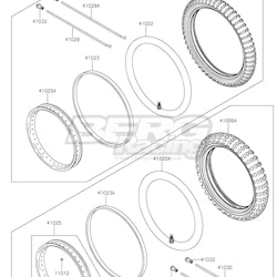 TUBE-TIRE,3.00-12(IRC)