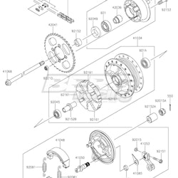 COUPLING-ASSY,RR HUB