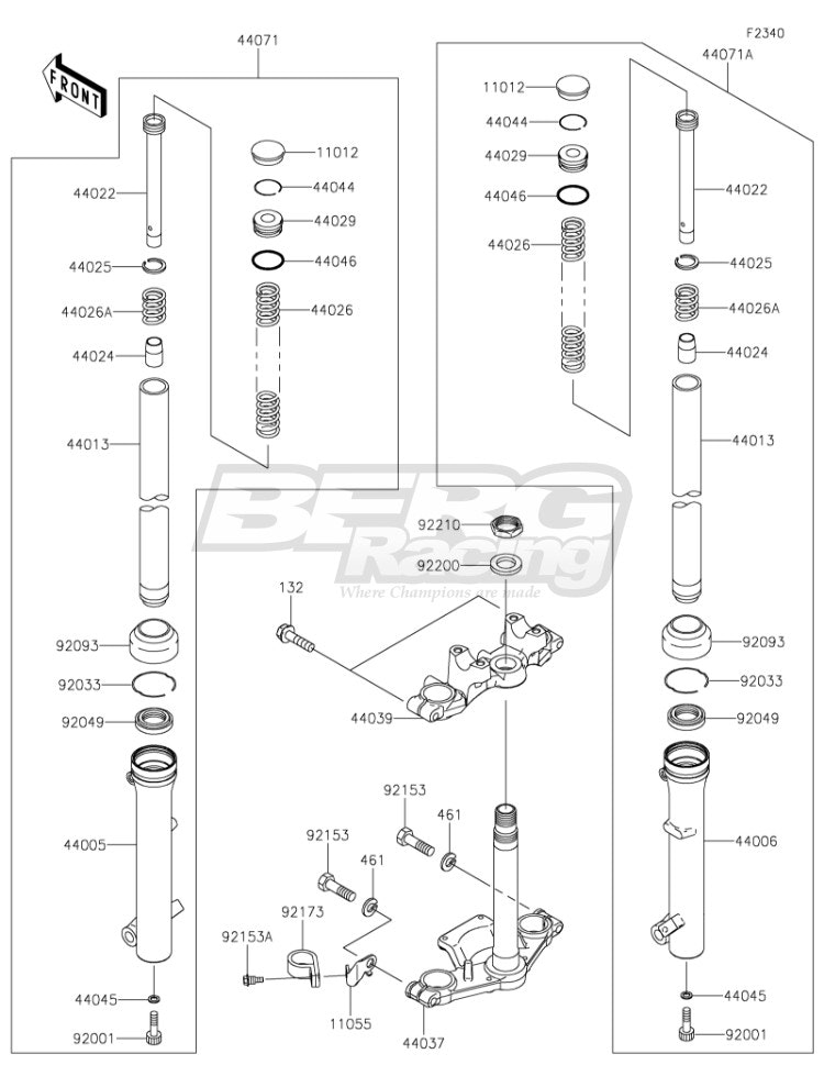 HOLDER-FORK UPPER