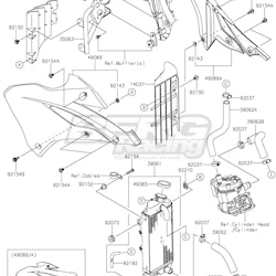 SHROUD-ENGINE,LH,L.GREEN