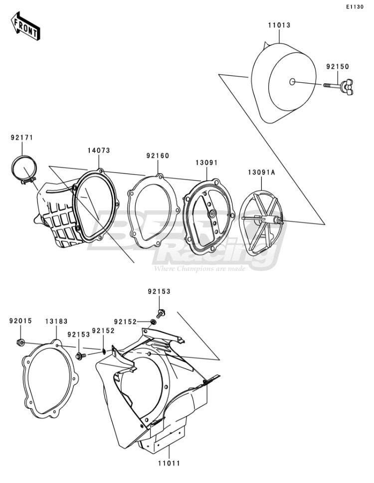 CLAMP ,AIR FILTER