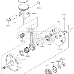 CRANKSHAFT,RH