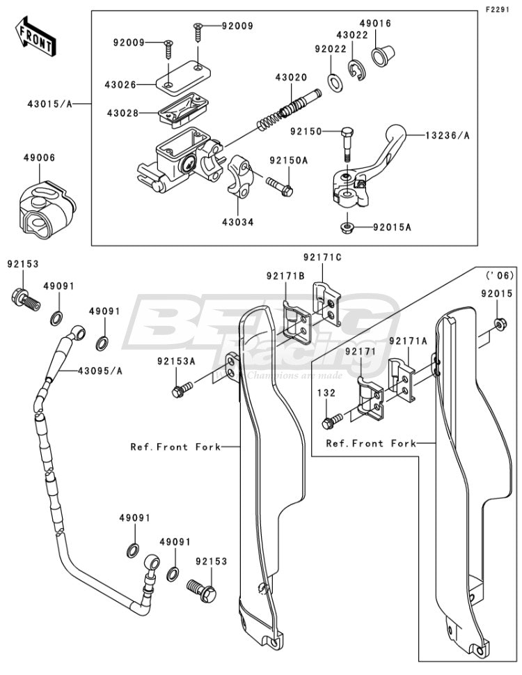 NUT,LOCK,FLANGED,6MM