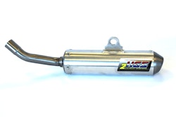 HGS silencer Yamaha YZ125 / YZ144 2005 - 2023 BLUE/Silver