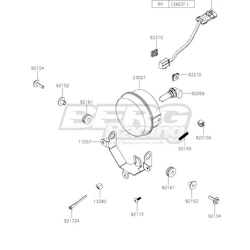 SPRING,ADJUSTER LIGHT