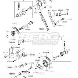 GUIDE-CHAIN,CAMSHAFT,TENSION