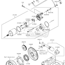 WIRE-LEAD,STARTER CABLE