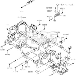 BRACKET-ENGINE,RR,UPP,LH