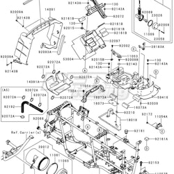 BRACKET,SEAT&BATTERY BAND