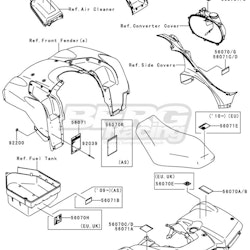 LABEL-WARNING,SHIFT LEVER(FRENCH)  EU